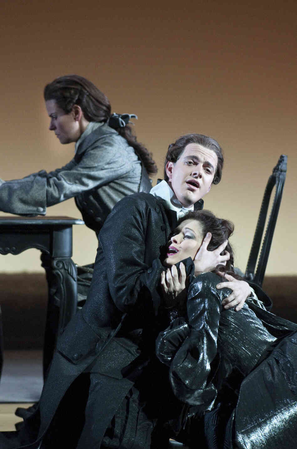 A scene from the Theatre Champs-Elysées' production of 'Orlando Furioso.' A scene from the Theatre Champs-Elysées' production of 'Orlando Furioso.'
